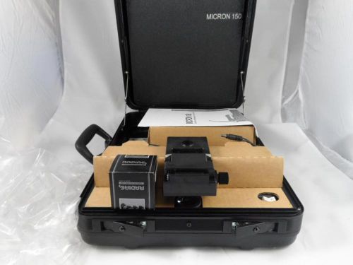 Briefcase Microfiche Reader MICRON 150 EYECOM 2100. NEW Old Stock
