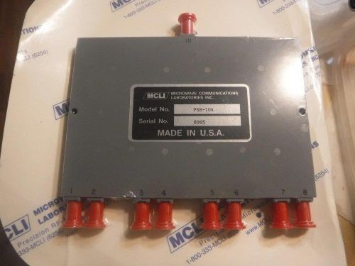 MCLI Power Divider , 8-way , 0.5-6GHz NEW