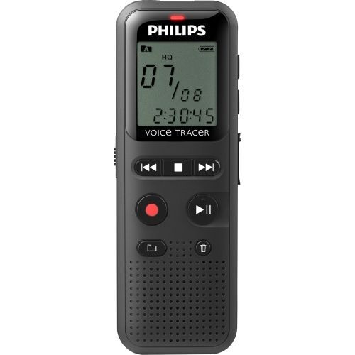 NEW Philips DVT1150 Voice Tracer Audio Recorder Notes Recording 1.3-in 4GB