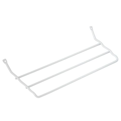 Sunbeam 3 arm towel rack wall or cabinet mounted bars, white | sbk00424 for sale