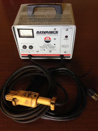 Advance Machine Co, 206980 24v Battery Charger. Used but working.