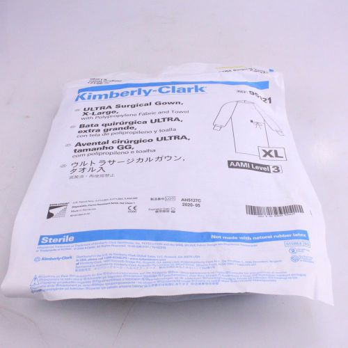 Kimberly Clark Ultra Surgical Gown AAMI Level 3 95121 Sterile Size XL NIP