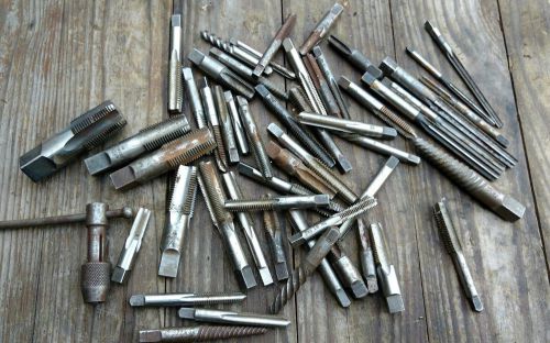 lot of 50+ machinist TAPS &amp; REAMERS