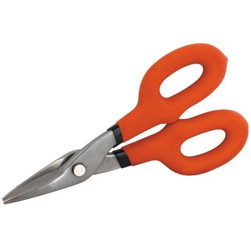 7&#034; Circle Cut Tinner Snips for cutting tight curves without bending metal!