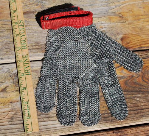 Chain Mail Stainless Steel Glove, Left Hand, Used