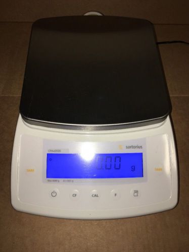 Sartorius CPA4202S Digital Scale, 4200 g x 0.01 g,