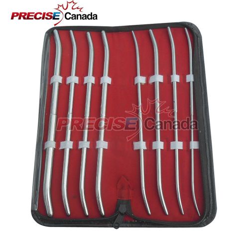 PRECISE CANADA: NEW PREMIUM GRADE PRATT DILATOR SOUNDS 8 PIECES SET CURVED