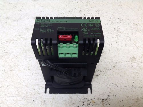 Murr Elektronik 85351 Men 5 Power Supply 24 VDC MEN5