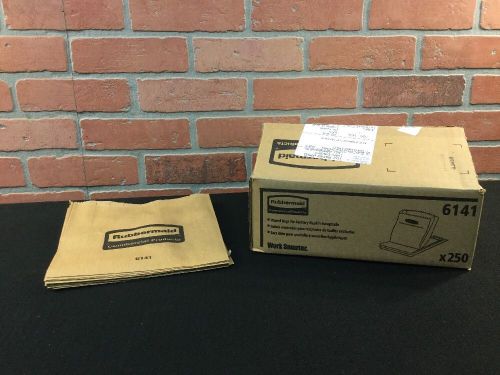 Rubbermaid Waxed Paper Bags For Sanitary Napkin Receptacles # 6141 NEW 750 Qty