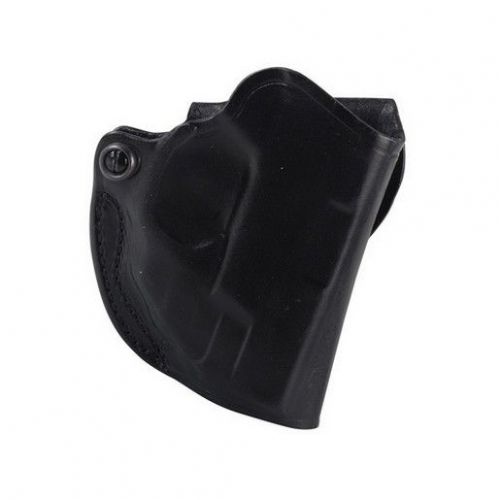 Desantis 019bai2z0 mini scabbard belt holster black leather rh for colt mustang for sale