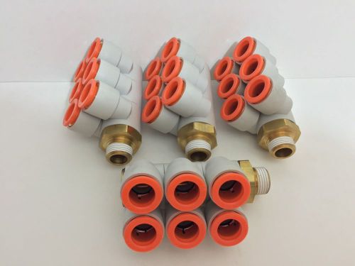 (4) new! smc fittings kq2zt13-36s kq2zt1336s for sale