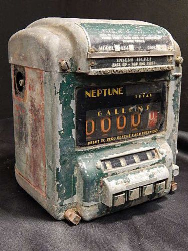 Vintage Neptune Fuel Flow Meter Model 434 Code 0