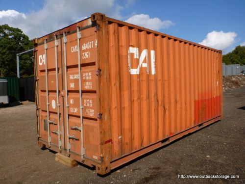 20&#039; Wind And Water Tight Shipping Container Lot Of 5 (Houston, TX) (NO RESERVE)