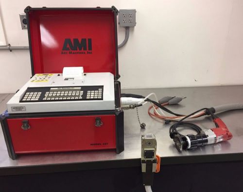 Arc machines ami 227 orbital welding system tube weld wachs facing tool adapter for sale