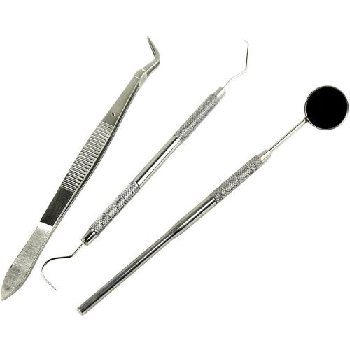 Basic Dental Instruments: Tweezer Pick and Mirror