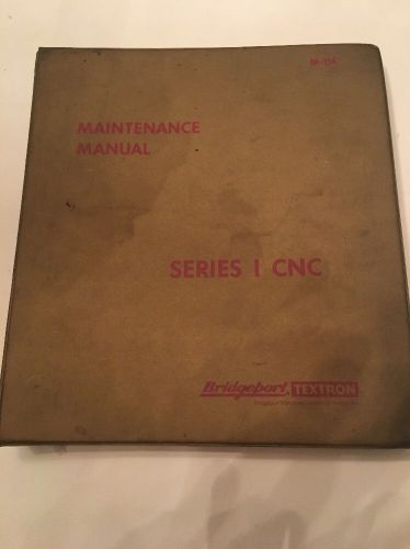 Bridgeport Textron CNC Manual