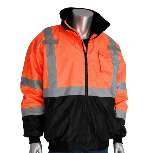 Hi-vis bomber jackets with zipout fleece liner 333-1766 for sale
