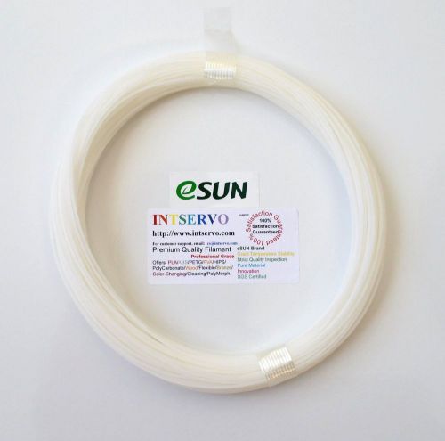 eSUN 3D Printer CLEANING filament 3mm Natural 0.1kg for Makerbot, Reprap, UP, A