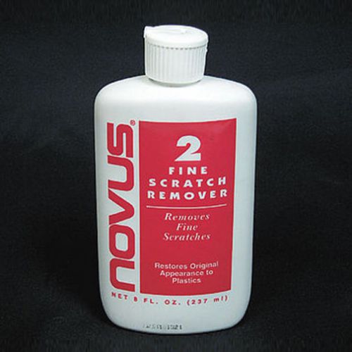 Novus #2-8 Ounce Bottle Plastic Polish Fine Scratch Remover Cleaner - 8 oz.