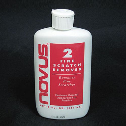 Novus #2-8 Ounce Bottle Plastic Polish Fine Scratch Remover Cleaner - 8 oz.