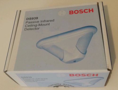Bosch ds939 passive infrared ceiling-mount detector motion 360 pir 70 ft. range for sale