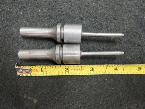 PAIR OF .401 SHANK 1/8&#034; KNOCK OUT RIVET SET AIRCRAFT TOOLS