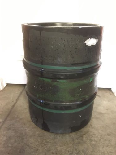 - 13.20 GALLON Rubber Covered STAINLESS STEEL EMPTY BEER KEG. Euro Sankey