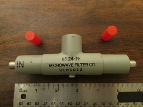 Microwave Filter Co. 8924-FF RF Filter Tunable NOS