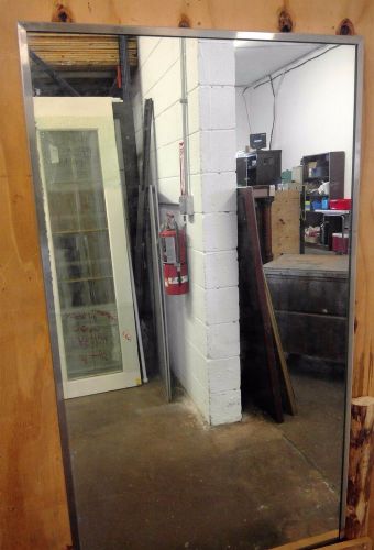Asi - commercial grade mirror - 0620 series channel frame, 24&#034;x 48&#034; for sale