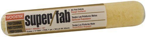 Wooster Brush R242-18 Super/Fab Roller Cover, 1-Inch Nap, 18-Inch