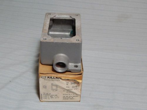 New Killark SWB-1 Device Box Dead End Explosion Proof Body 1/2&#034; Qty Available