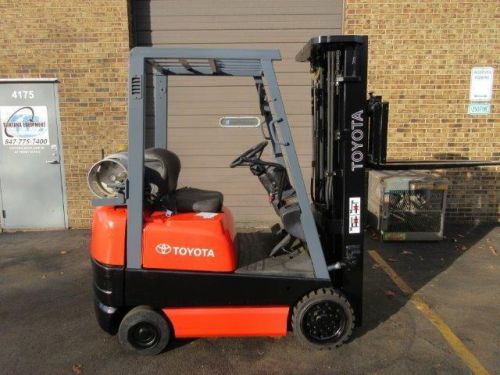 Forklift (23671) toyota 42-6fgcu15. 3000 lbs capacity for sale
