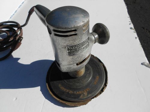 Vintage clark flex spinner model f hand held floor sander grinder for sale