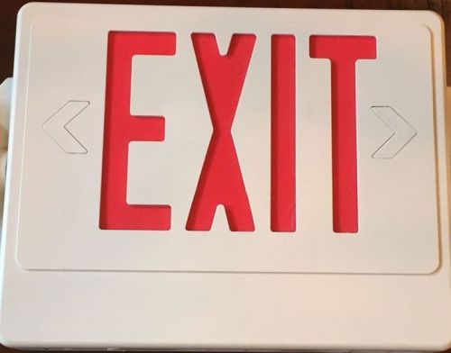 2...EXIT SIGNS.....EX. PLUS CONDITION ..13 X 10 ..INCHES.