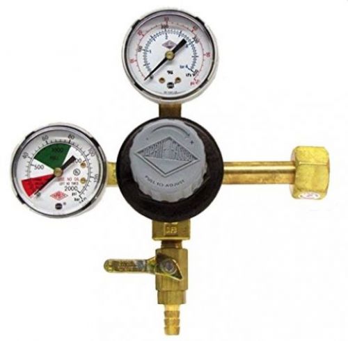 Taprite t742hp primary high pressure double gauge mixed gas regulator for sale