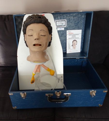 Life/form Adult AIRWAY MANAGEMENT TRAINER + Stand, Hard Case Model LF03601U