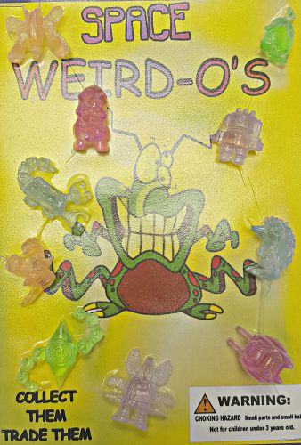 Space Weird-O&#039;s in 1 Inch Capsules - 250 Count--Different Shapes, Styles, Colors
