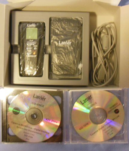 NEW LANIER CQUENCE M3 DIGITAL PORTABLE RECORDER 16MB MEMORY CARD 422-160O