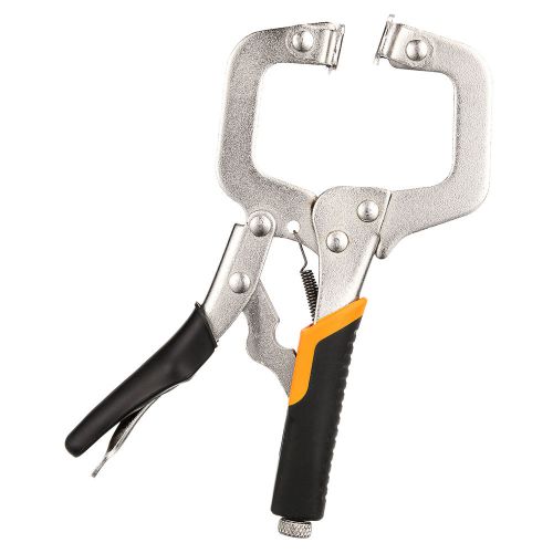 General 6&#034; c type locking pliers welding clamp vises with rubber grip handles for sale