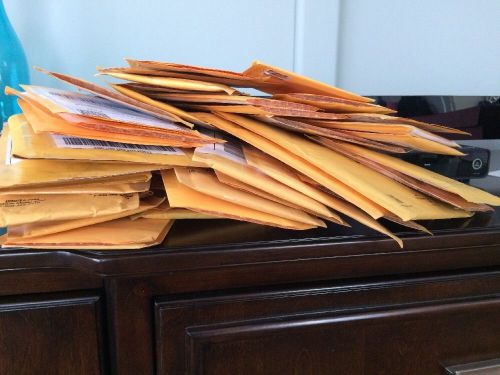 Massive Lot Bubble Mailers Shipping Supplies Too Many To Count Used