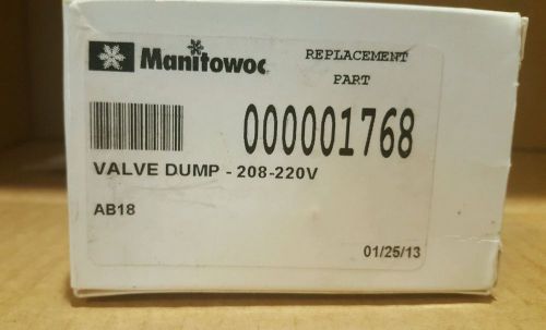 MANITOWOC 000001768 Dump Valve, Manitowoc 208-220v