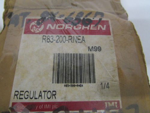 NORGREN R83-200-RNEA PRESSURE REGULATOR *NEW IN BOX*