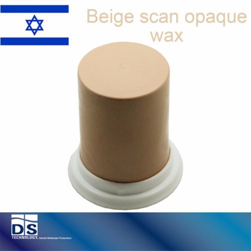 Dental Lab Top Modeling Sculpturing CAD/CAM Scan Opaque Wax Beige 45gr