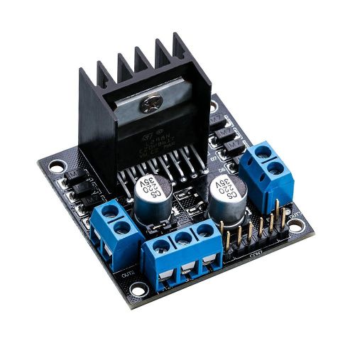 Elegoo l298n dual h bridge stepper dc motor driver shield expansion developme... for sale