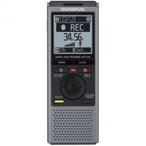 Olympus VN731PC Digital 2GB USB Voice Recorder Dictaphone with PC Connection New