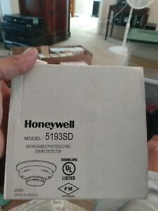 Honeywell 5193SD Photoelectronic smoke/heat detector