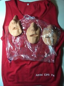 AMBU CPR Pal Face Piece Adult Mouth for Training Manikin Mannequin Dummy