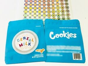 25ct CM 4x5inch mylar packaging w/ labels stickers SAME DAY SHIPPING