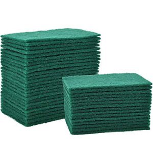 Jetec 40 Pieces Cleaning Scrub Sponge Scouring Sponge Pads Non Scratch Pads for