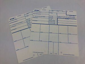FBI FD-258 Fingerprint Card set of two for federal job applicants - FREE SHIP
